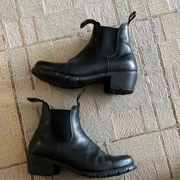 Women’s Blundstone BL1671 Black Leather Boots Size 8/AU 5 - Picture 6 of 9